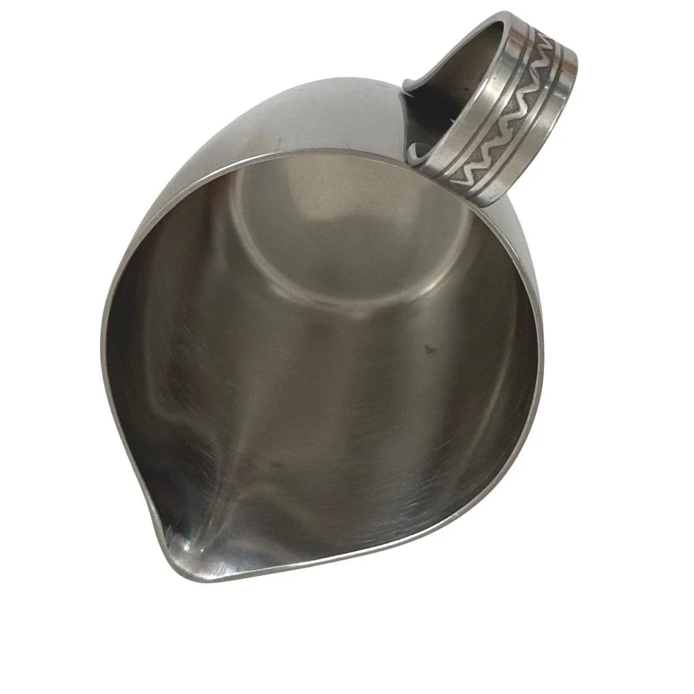 Vintage GENSE Ranka Royal Swedish Stainless Steel Creamer Sugar‎ Bowl MCM